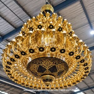 Lampu Gantung Antik Kuningan