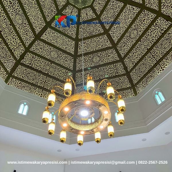 Lampu Gantung Kuningan Desain Kustom