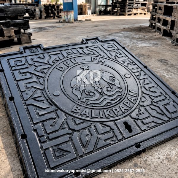 Manhole Cover Bahan Besi