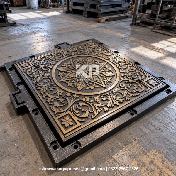 Manhole Cover Besi Desain Kustom