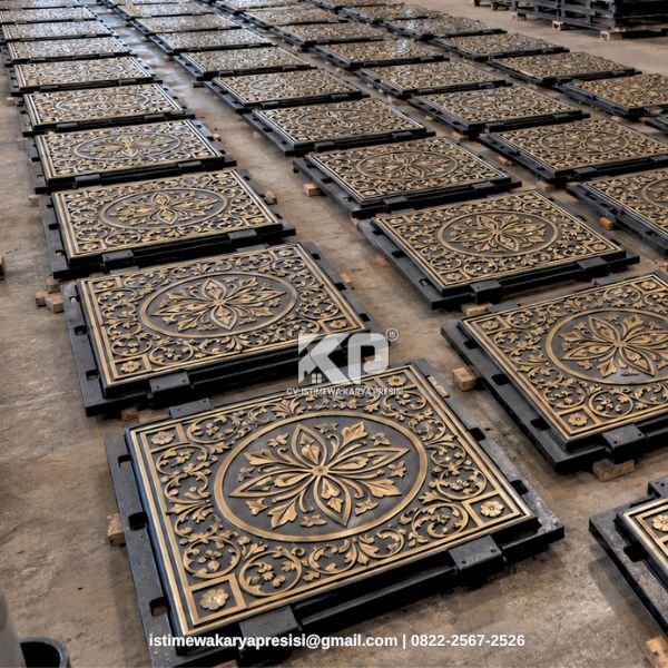 Manhole Cover Besi Desain Kustom