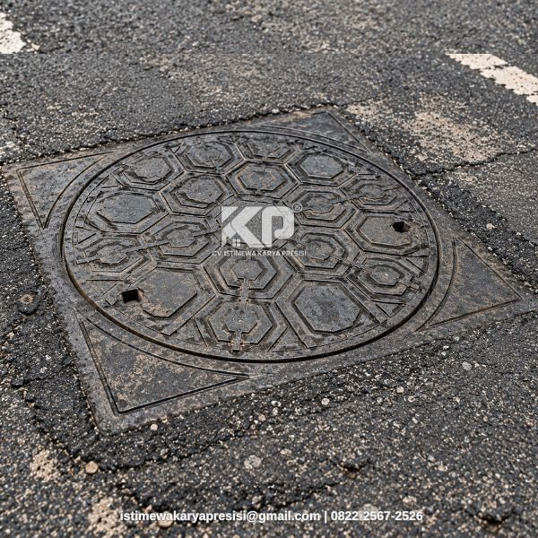 Penutup Manhole Besi Cor