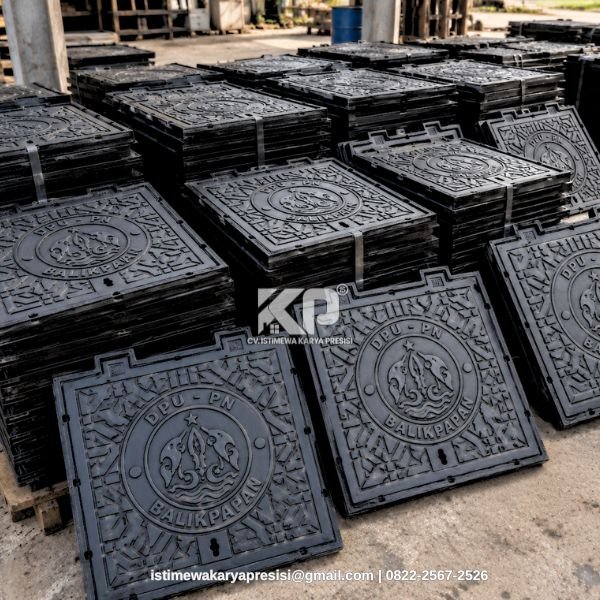 Penutup Manhole Besi Cor