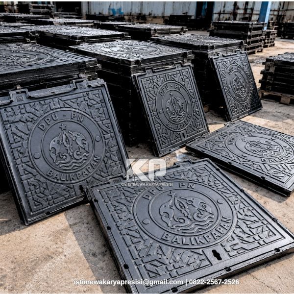 Penutup Manhole Besi Cor