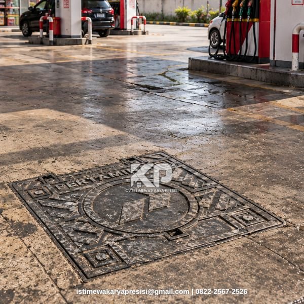 Penutup Manhole Besi Cor