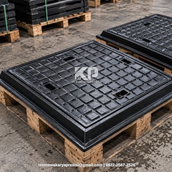 Penutup Manhole Bahan Besi Cor