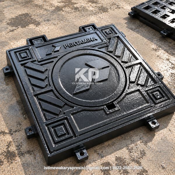 Penutup Manhole Besi Cor (Cast Iron)
