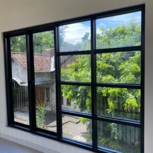 Pintu Aluminium Kaca Rumah