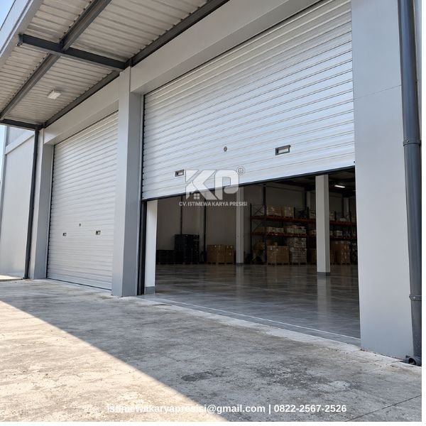 Rolling door aluminium