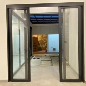 Pintu Aluminium Kaca
