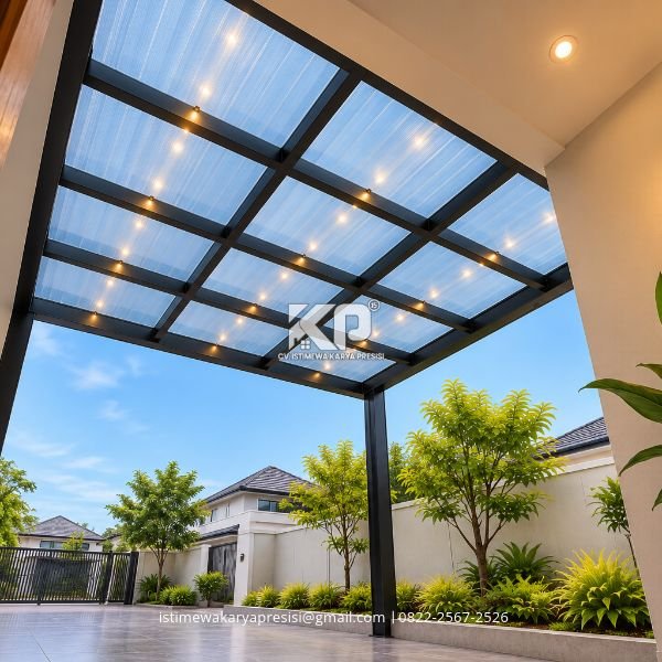 kanopi teras rumah modern