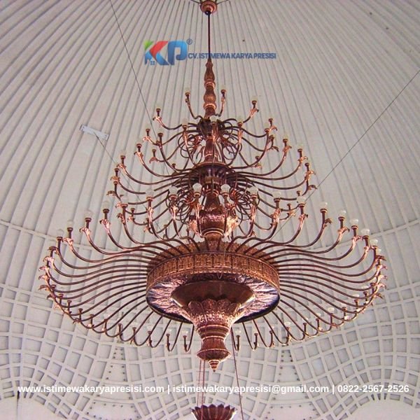 Lampu Gantung Tembaga - Gambar 2